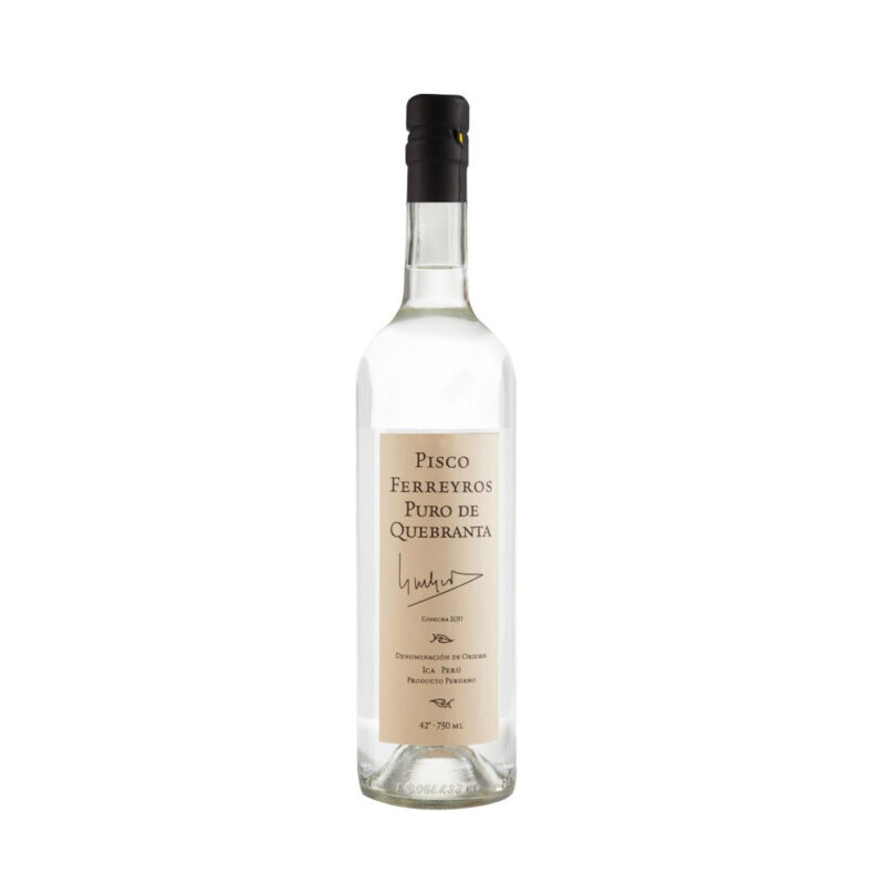 PISCO FERREYROS <br>QUEBRANTA 750 ml.