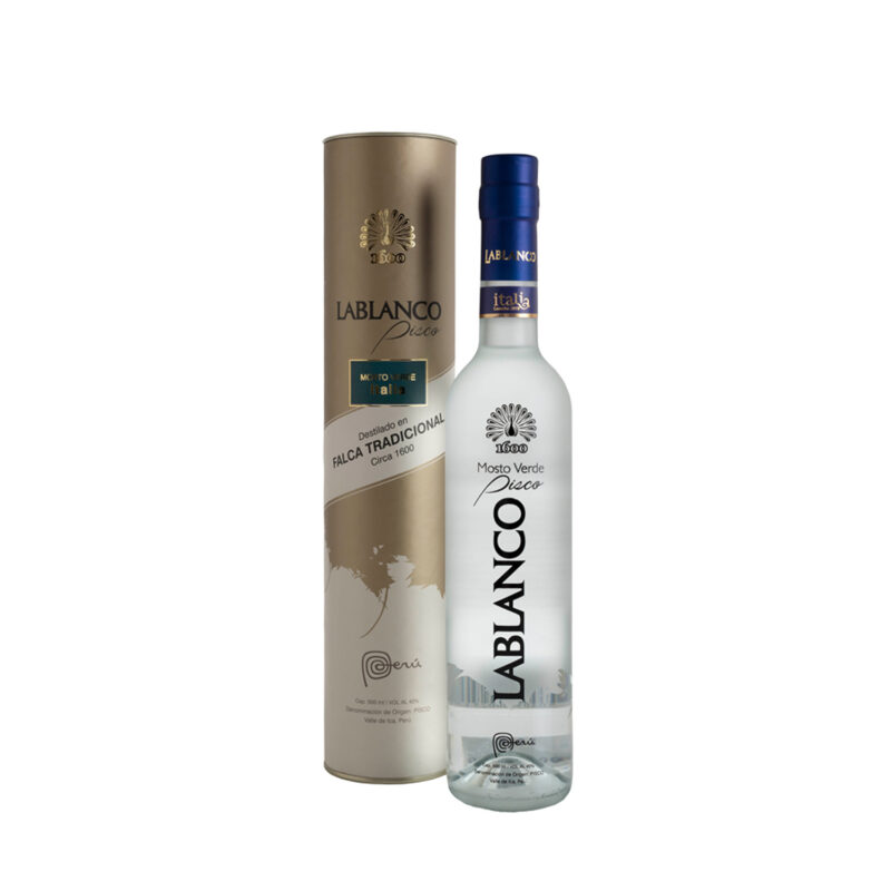 PISCO LABLANCO <br>MOSTO VERDE ITALIA 500 ml.