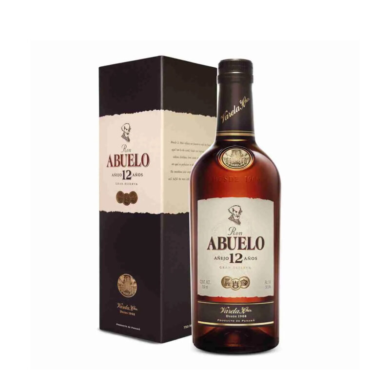 RON ABUELO GRAN RESERVA<br>12 AÑOS 750 ml.