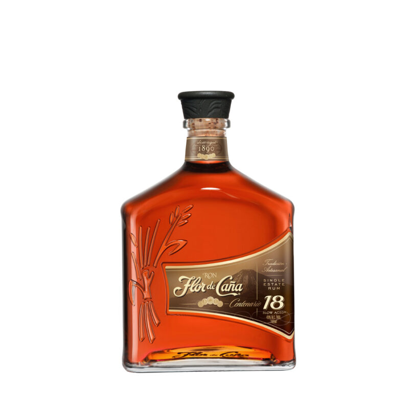 RON FLOR DE CAÑA<br>18 AÑOS 750 ml.