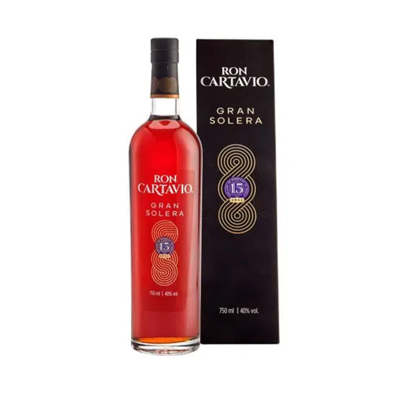 RON CARTAVIO GRAN SOLERA<br>15 AÑOS 750 ml.