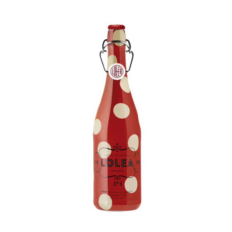 LOLEA SANGRÍA <br>FRIZZANTE TINTO 750 ml.