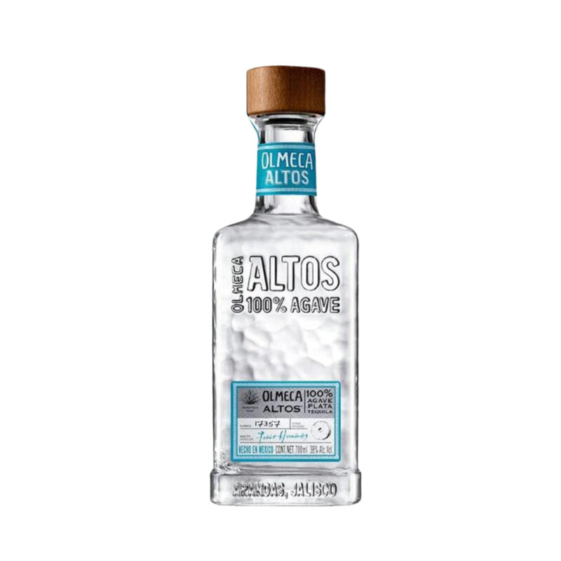 TEQUILA OLOMECA <br>ALTOS PLATA 700 ml.