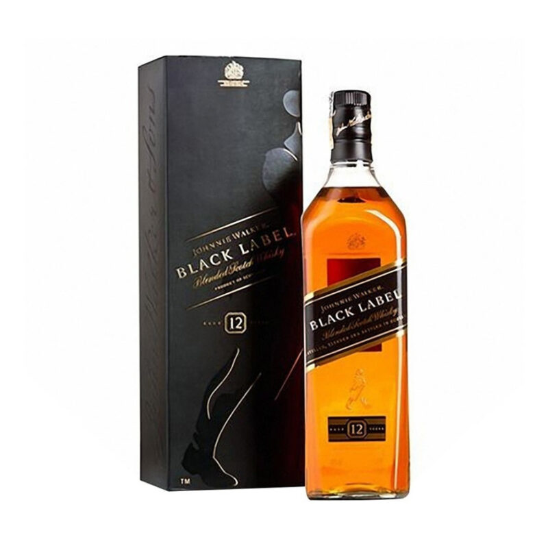WHISKY JW <br>BLACK 750 ml.