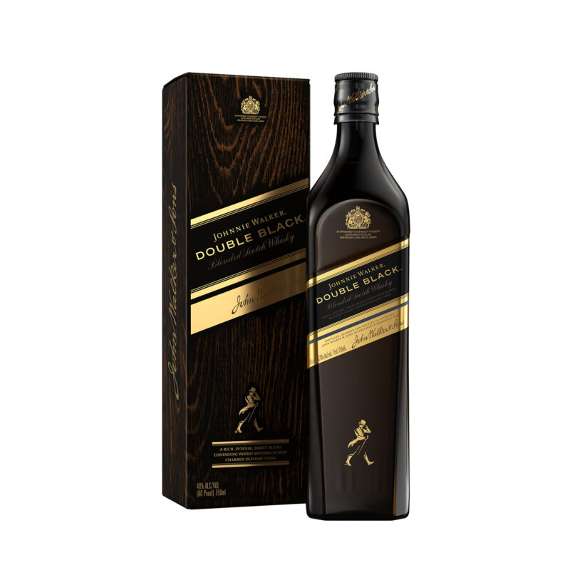 WHISKY JW  <br>DOUBLE BLACK 750 ml.
